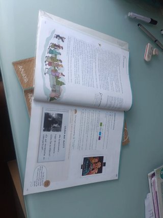 Libro de texto Lengua 5° Primaria.