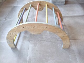 Juego Montessori Arcoíris Madera