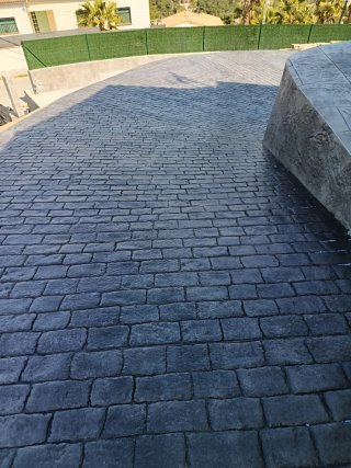 Hormigón impreso Girona