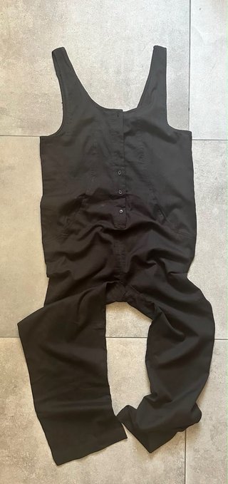 Tuta jumpsuit nera