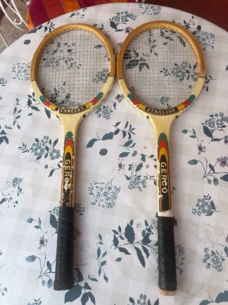 4 Raquetas de Tenis vintage - Spalding Contender