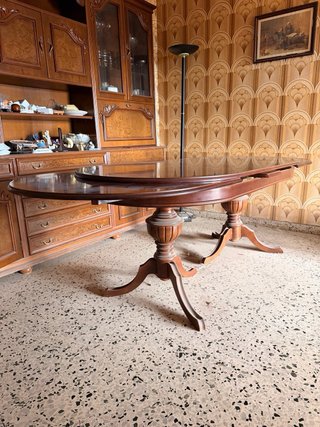 Mesa de madera maciza