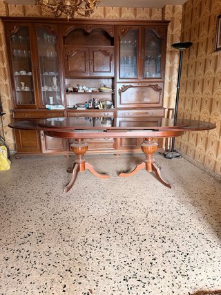 Mesa de madera maciza