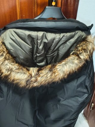 Abrigo Jack & Jones Negro Talla XXL