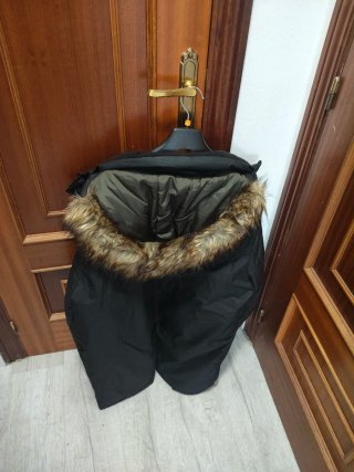 Abrigo Jack & Jones Negro Talla XXL