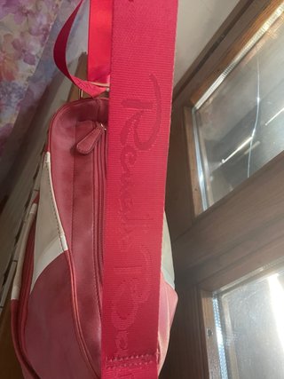 Borsa renato balestra donna rossa e beige