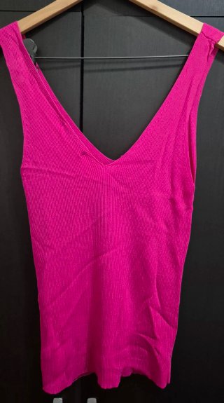 Camiseta tirantes rosa