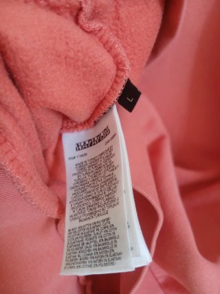 Felpa Napapijri rosa taglia L
