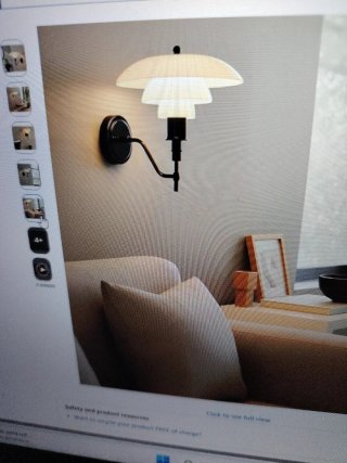 Applique LED BARCELONA Vintage Industrial Nero