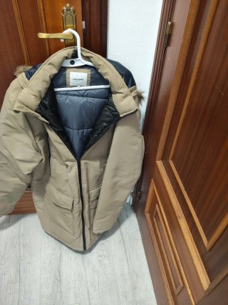 Abrigo Jack & Jones con capucha Talla xxl