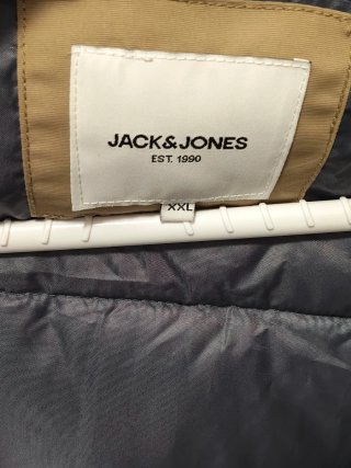 Abrigo Jack & Jones con capucha Talla xxl