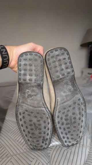 Mocasines Pepe Moreno Beige/Gris