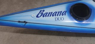 Piragua/Kayac doble de fibra,