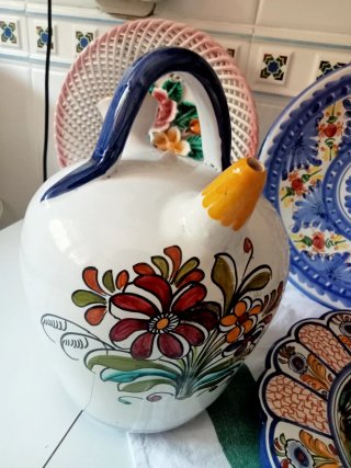 Juego 5 Cerámicas Talavera