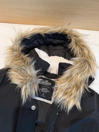 Chaqueta Hollister Negra Talla S