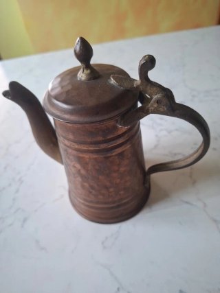 Coppia bricchi caffettiere rame vintage AR-VEN