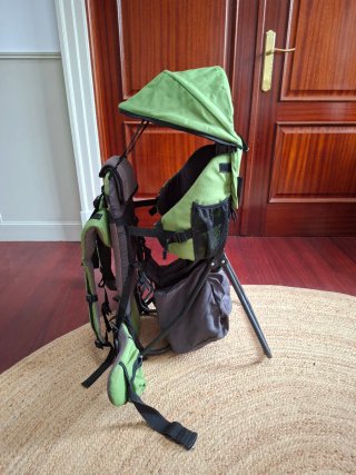 Mochila Portabebés Montaña Verde