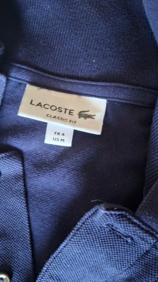 Polo Lacoste Classic Fit Blu