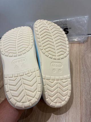 Crocs Bayaband Clog Beige/Azul Talla 43-44