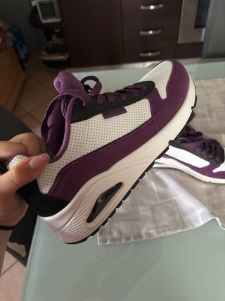 Scarpe Skechers Donna Viola e Bianche