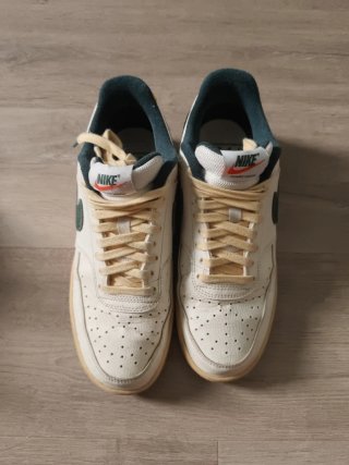 Zapatillas Nike Air Force 1 Beige y Verde