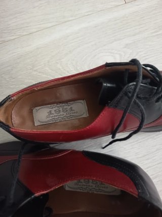 Zapatos de baile hombre tacón cubano