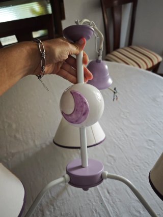 Lámpara infantil de techo
