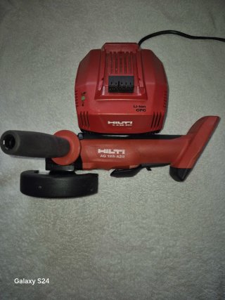 AMOLADORA HILTI AG 125-A22. Radial + Cargador C 4/