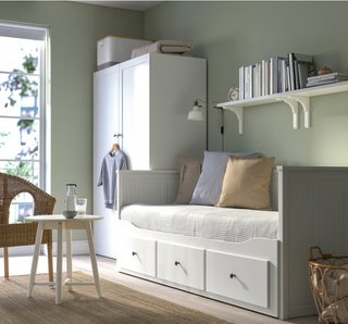 Diván Cama Ikea HEMNES + 2 Colchones