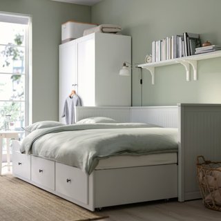Diván Cama Ikea HEMNES + 2 Colchones
