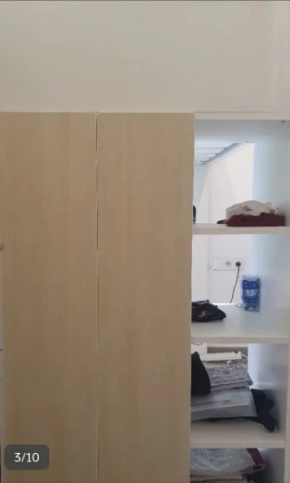 Cama alta IKEA SMÅSTAD blanca
