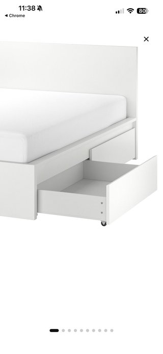 Cajones Cama Ikea Malm en Caja