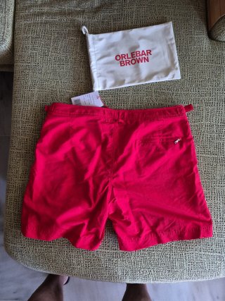 Bañador Orlebar Brown Rojo talla 34
