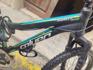 Bicicleta adolescente Coluer negra