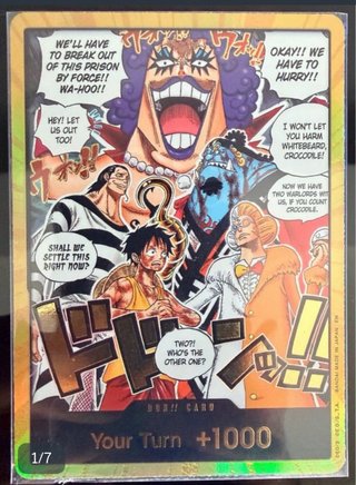 Carta DON!! Gold Alternate Art OP16 - One PieceTCG