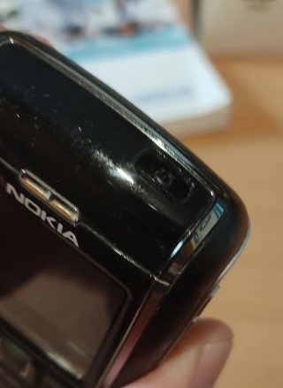 Teléfono Móvil Nokia 6151 GSM Vintage Negro