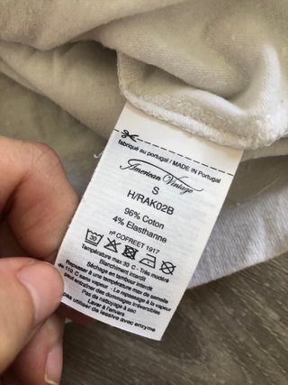Sudadera American Vintage Blanca