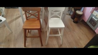 Sillas Taburete Infantil Ikea ROSENTORP