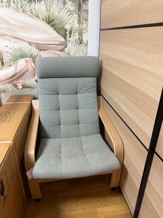 Hamaca Ikea Tela y Madera