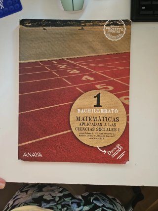 Matemáticas aplicadas a las Ciencias Sociales I...