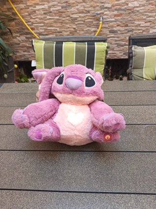 Peluche Ángel Stitch Disney Morado