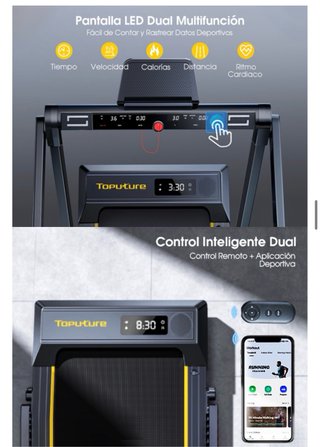 Cinta de correr plegable Toputure