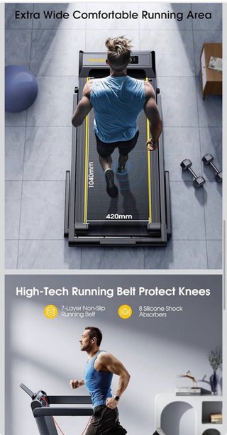 Cinta de correr plegable Toputure