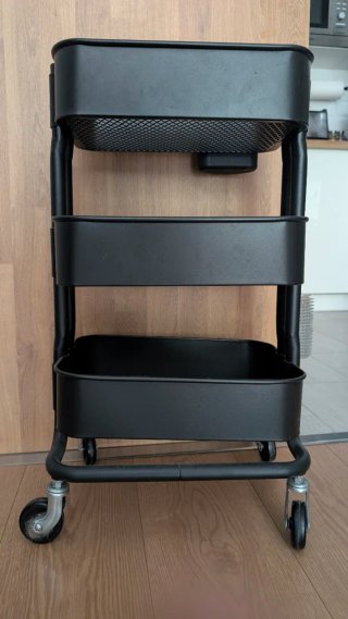 Carrito Cocina Raskog Ikea Negro