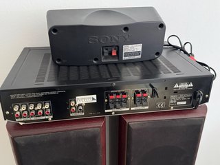 Equipo Sonido Sony + Altavoces Sonab