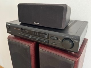 Equipo Sonido Sony + Altavoces Sonab