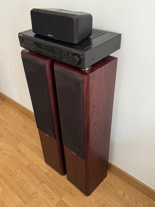 Equipo Sonido Sony + Altavoces Sonab
