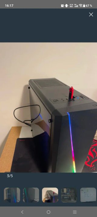 Torre PC Aerocool Negra RGB