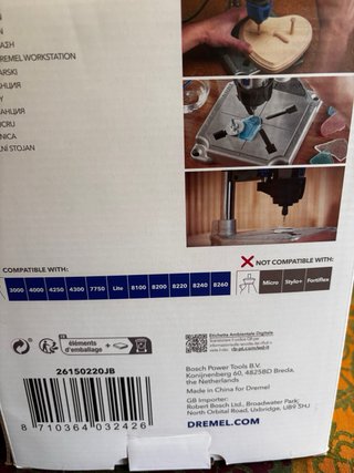 Dremel Workstation, Puesto de trabajo 220 NUEVO