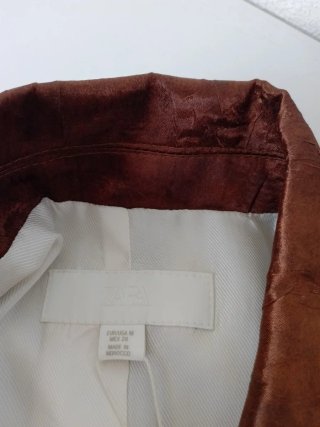 Traje Zara Bronce Talla M
